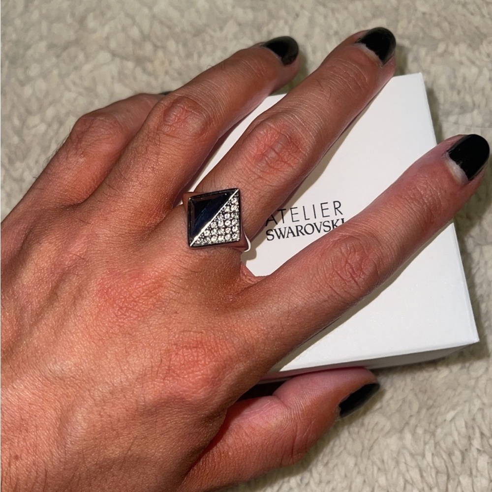 Atelier Swarovski Karl Lagerfeld ring